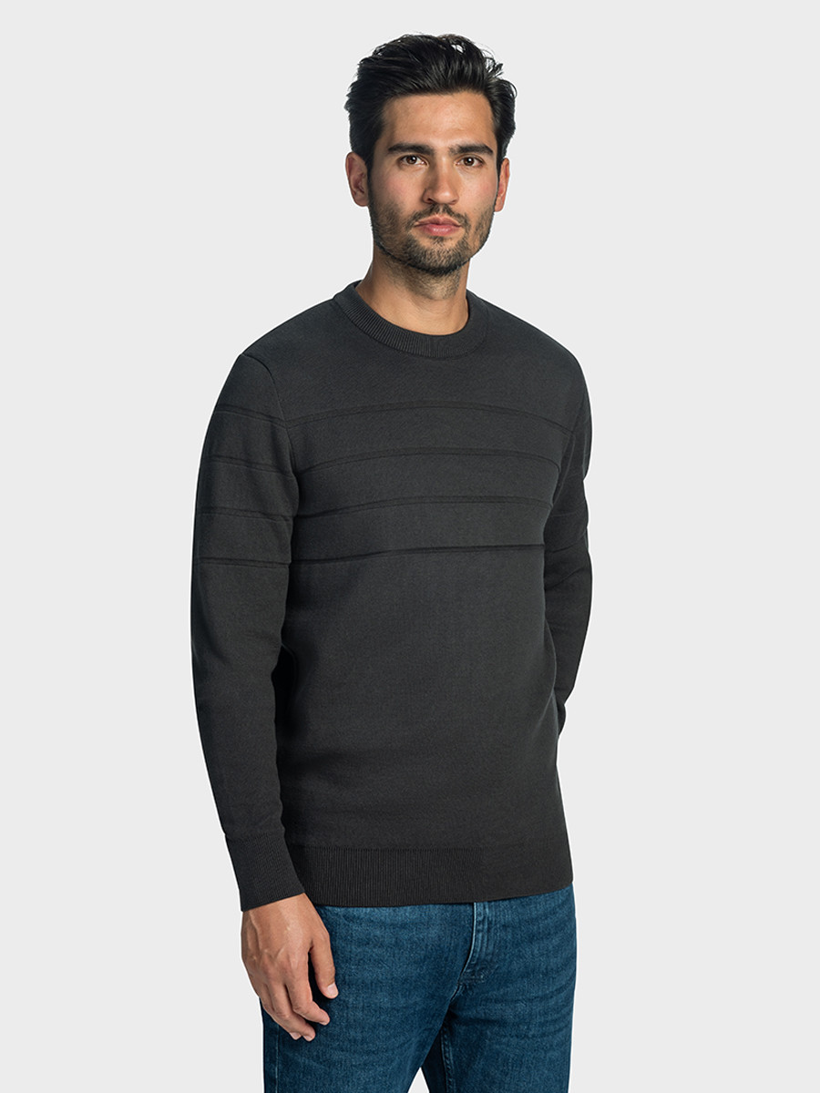 Portland Sweater, Midnight grey