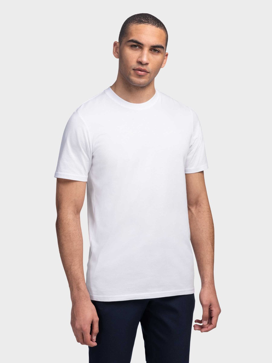 Sydney T-shirt, 2-pack Wit