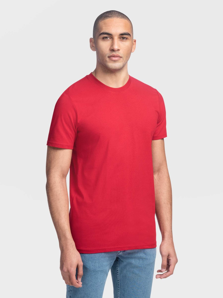 Sydney T-Shirt, 1er-Pack Rot
