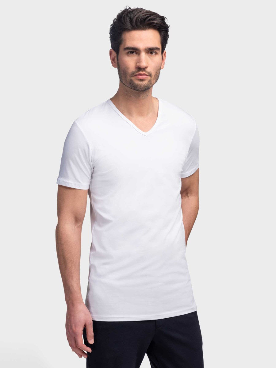 Barcelona T-Shirt, 2er-Pack Weiß