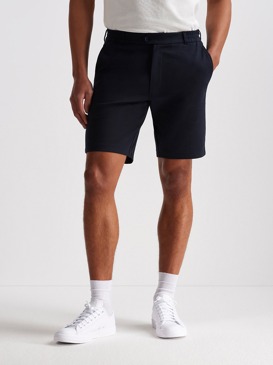 Athens Stretch-Shorts, Navy