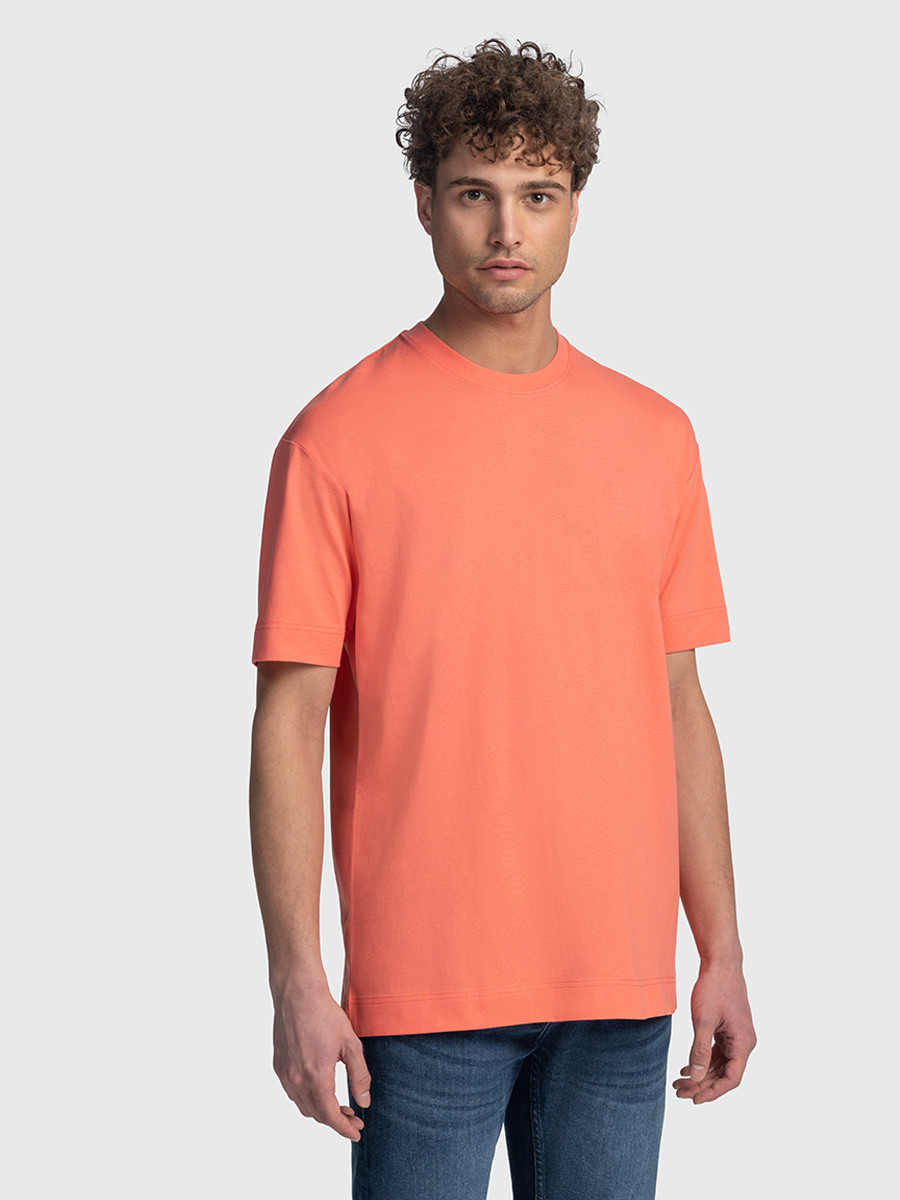 Ohio oversized T-Shirt, Frisches Orange
