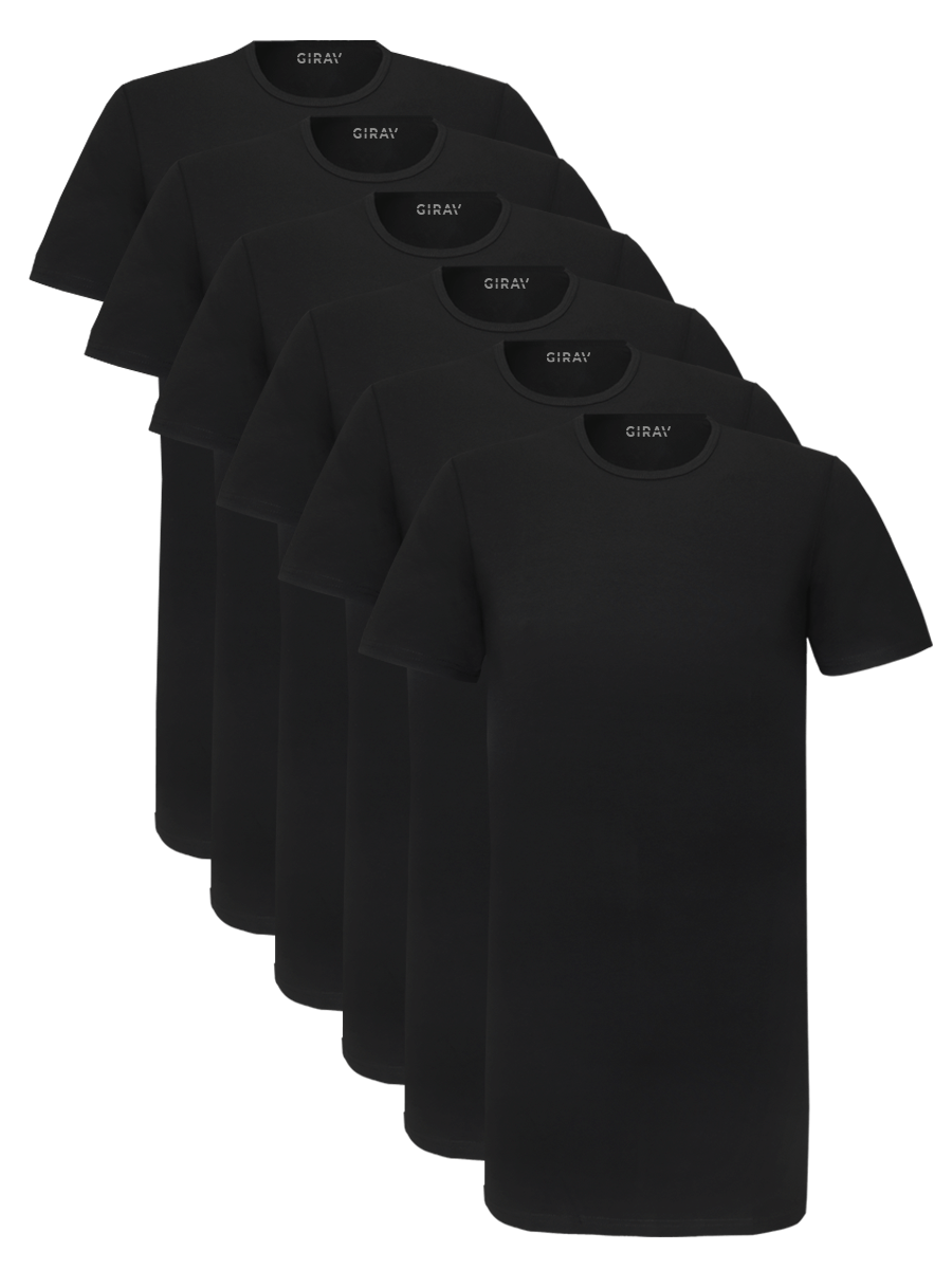 Bangkok SixPack T-shirts, 6-pack Black